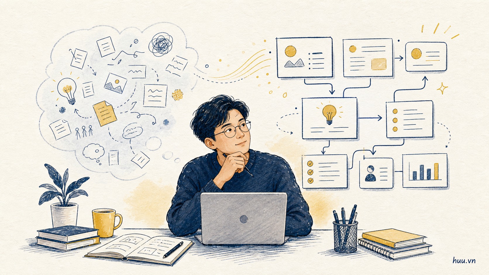 AI không thay bạn suy nghĩ, AI giúp bạn nhìn rõ suy nghĩ của mình