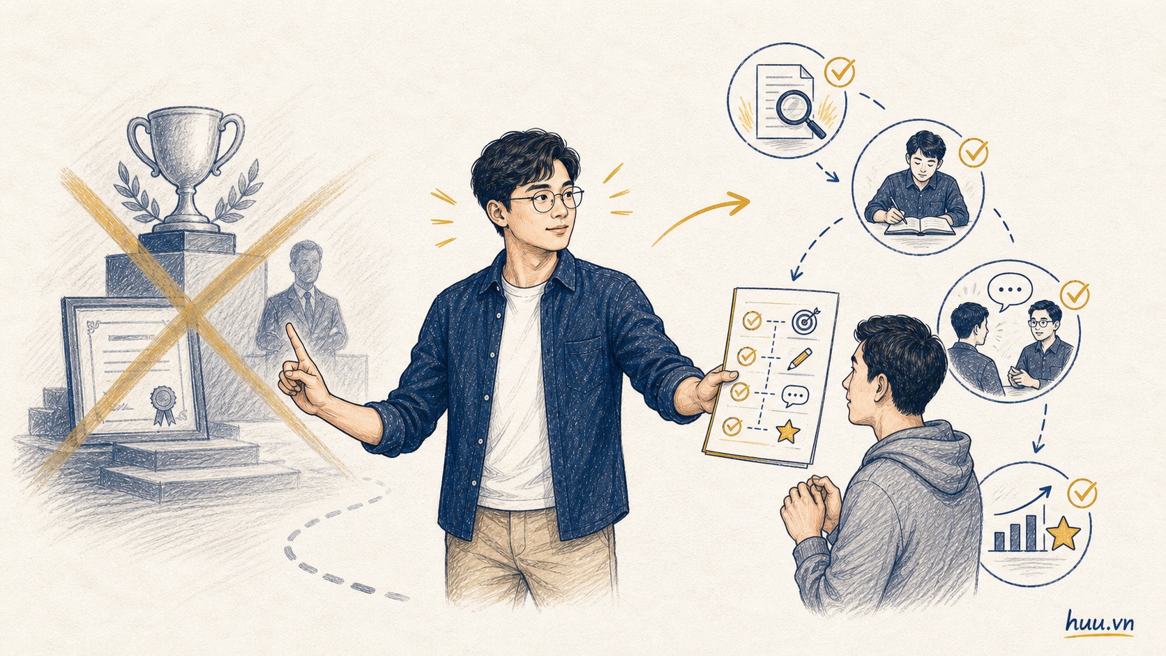 Đừng bán danh xưng khi chưa có chiến thắng nhỏ rõ ràng