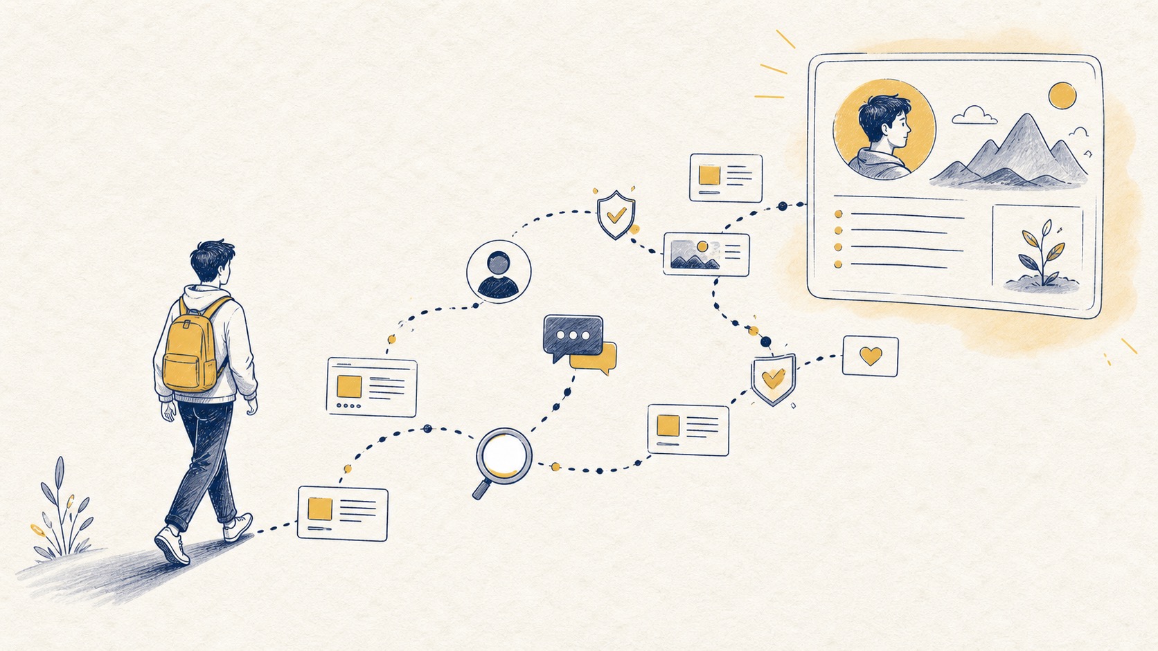 Dấu vết số đang tạo nên câu chuyện online của mỗi người