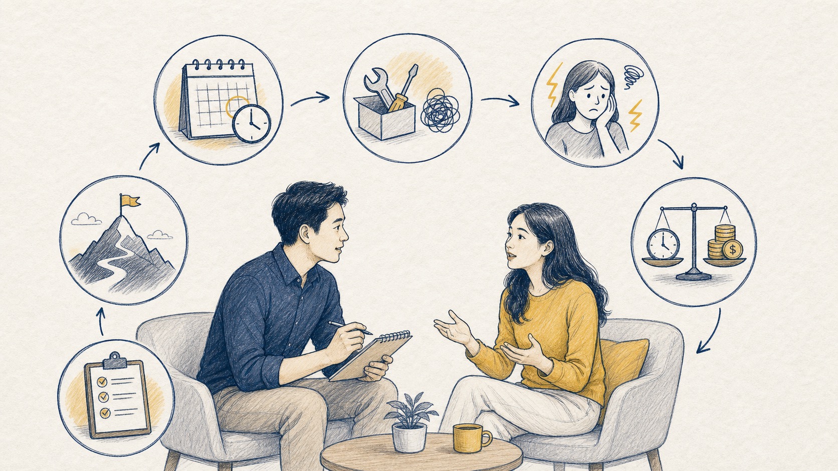 Bộ câu hỏi phỏng vấn giúp khám phá hoàn cảnh nỗi đau và kết quả khách hàng mong muốn