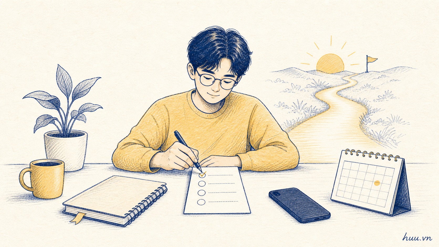 Một hệ thống nhỏ giúp bạn giữ lời với chính mình mỗi ngày.