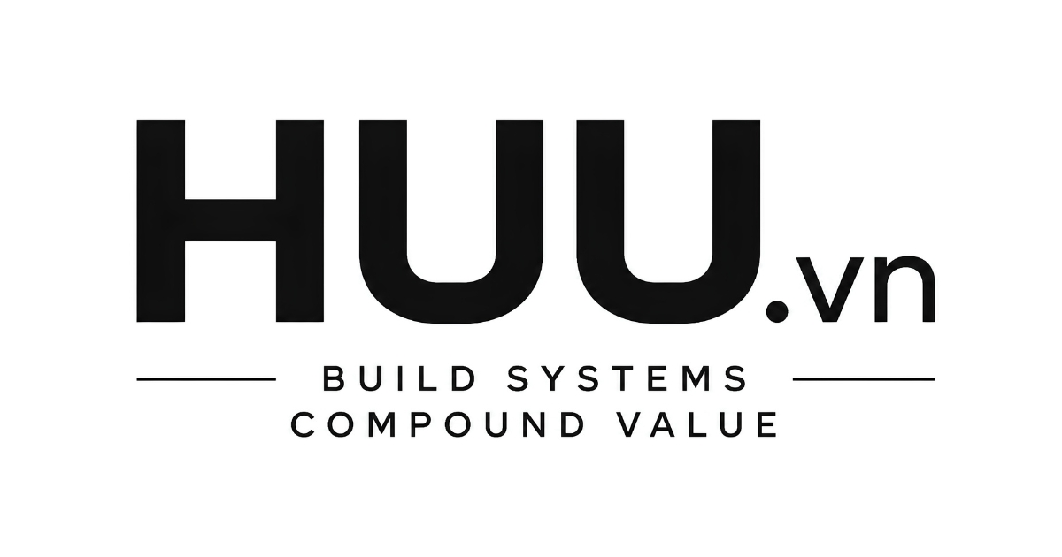 logo HUU.vn build systems compound value