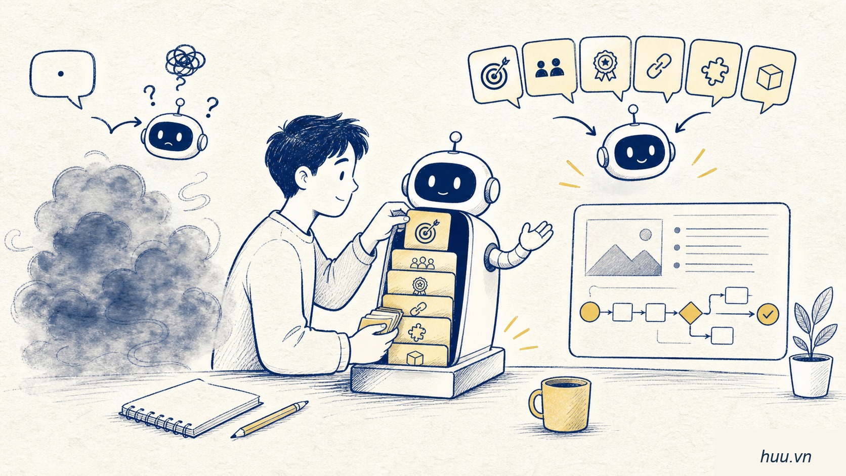 Muốn AI hữu ích, hãy cho nó ngữ cảnh thay vì chỉ cho nó câu lệnh