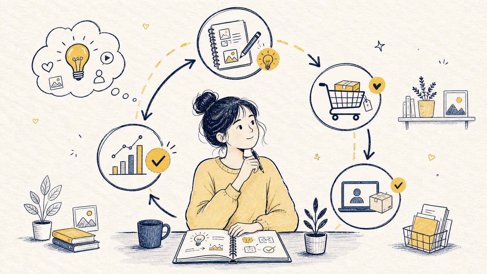Từ cảm hứng cá nhân thành hệ thống kinh doanh một người có thể lặp lại