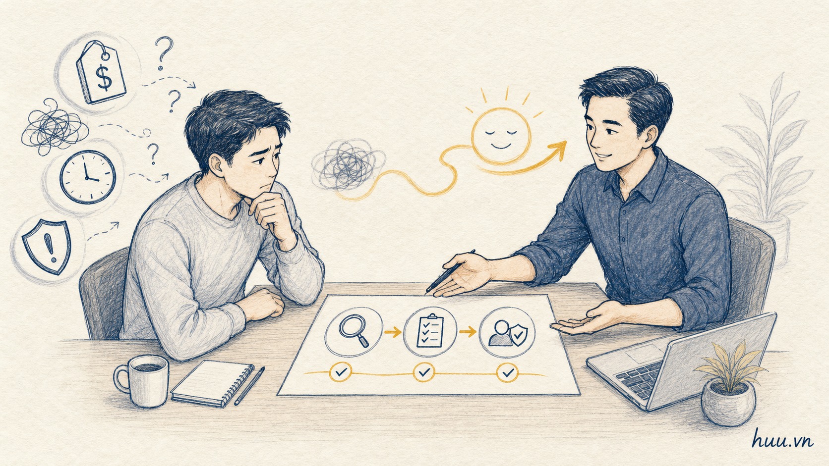 Tâm lý khách hàng: họ mua sự yên tâm trước
