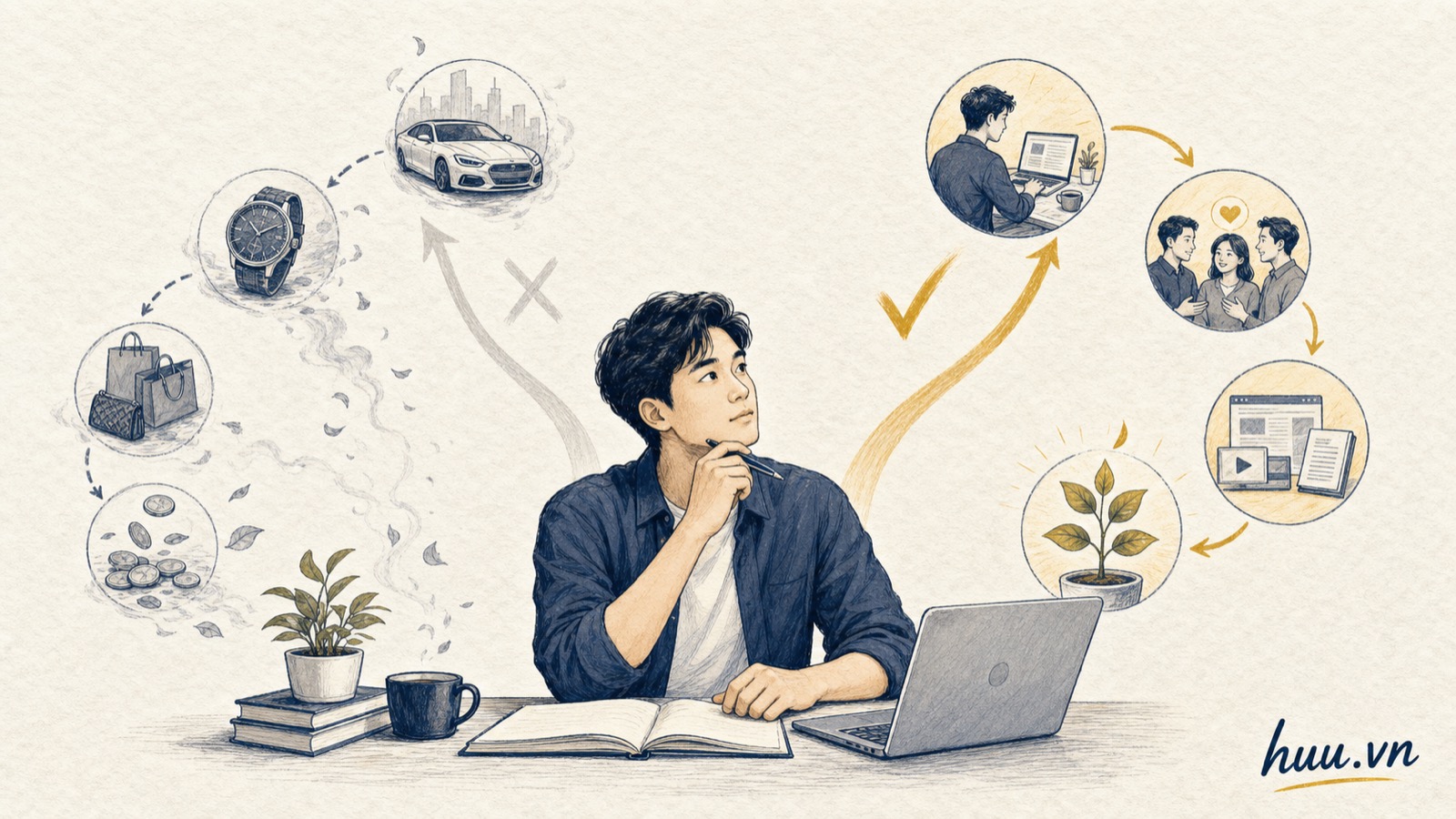 Tư duy tài chính: đừng nhìn tiền trước giá trị